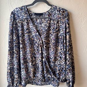 🖤 Sanctuary- Papaya Leopard Print Blouse - Size: XL